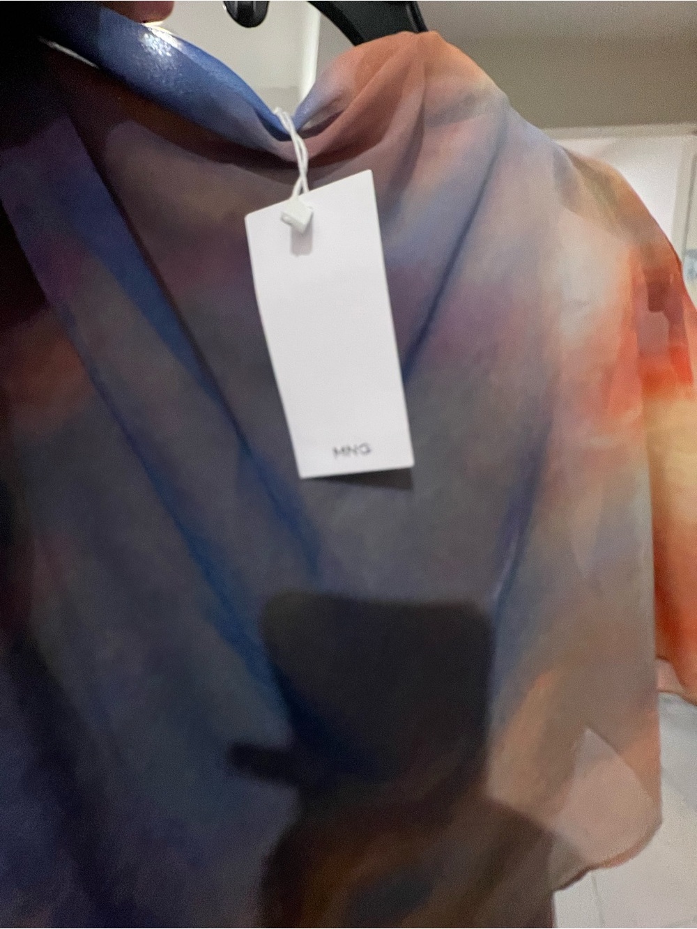 🥭 Mango 🌅 Ombre Maxi Dress in Orange and Blue - Picture 11 of 15